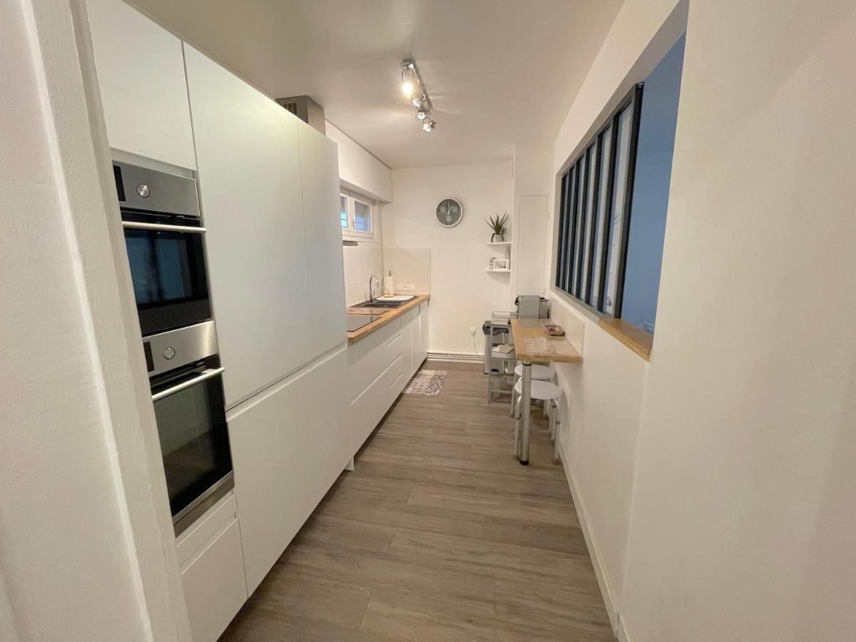 L'Ideal 112 - 85M2, 2 Chambres, Parking & Cabine De Plage Deauville Buitenkant foto