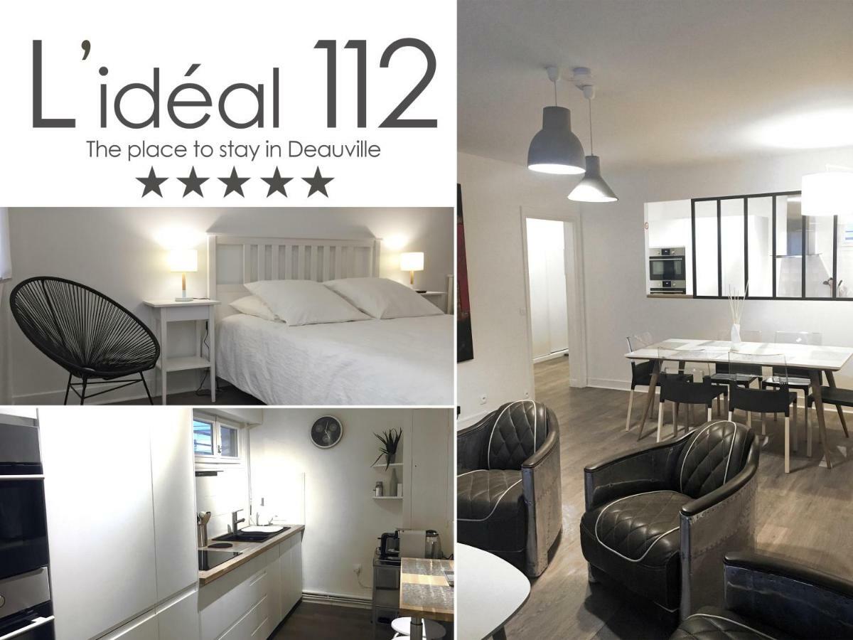 L'Ideal 112 - 85M2, 2 Chambres, Parking & Cabine De Plage Deauville Buitenkant foto